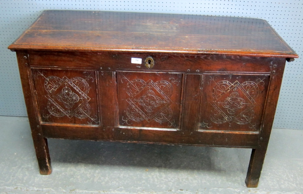 Oak coffer