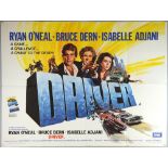 40+ British Quad film posters including Driver, Doctor Zhivago, Psycho III, The Osterman Weekend,