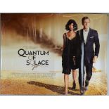 Eleven modern British Quad film posters including James Bond Quantum of Solace (2 versions), Lock