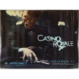 James Bond Casino Royale (2006) British Quad film poster, Main Quad, Teaser & One Sheet, United