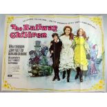 The Railway Children (1970) British Quad film Poster, art by Arnaldo Putzu, folded, 30 x 40 inches