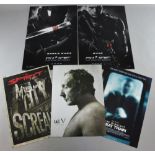 200+ mini cinema posters for GI Joe, Resident Evil, The Meat Train, The Spirit & others, flat (200+)