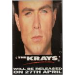 The Krays (1990) British double-crown film poster, rolled 30 x 20 inches51 x 76cm