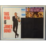 James Bond You Only Live Twice (United Artists, 1967) Subway Advance, starring Sean Connery,