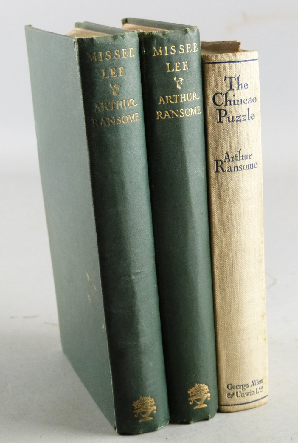 Two Arthur Ransome first editions to include Missee Life pub. 1941, another copy together with The