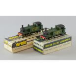 Two Wrenn W2207 0-6-0 tank locomotives in original boxes, Locomotives - no damage found.Boxes with