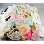 Large quantity of doll's clothes, Provenance:  From a single owner collection of over 300 dolls