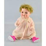 Heubach Koppelsdorf baby doll,  numbered 320-4, 48cm, Provenance:  From a single owner collection of