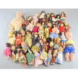 Collection of dolls, 30+ Provenance:  From a single owner collection of over 300 dolls including: