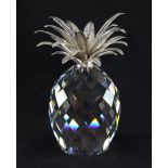 Swarovski crystal Rhodium Giant Pineapple , No. 010258.  designed by Max Schreck, Size: 260mm