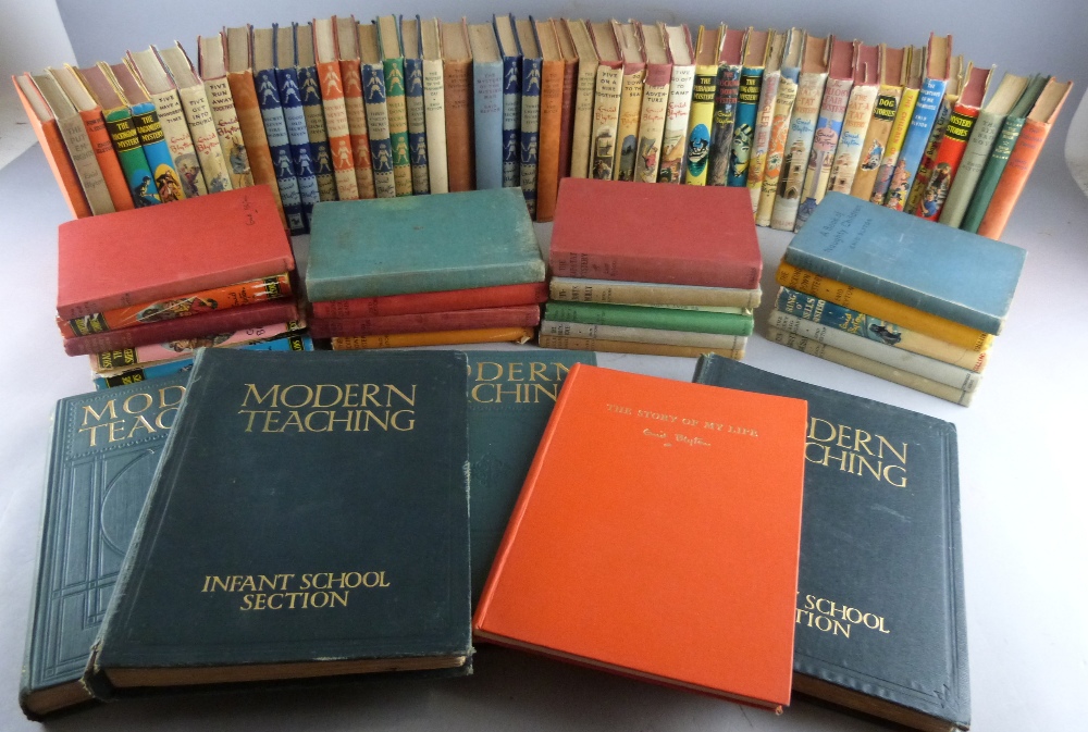 Enid Blyton (ed.) Modern Teaching, in four vols, together with sixty five other books by Enid