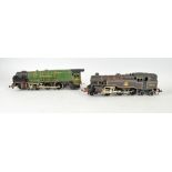 Hornby Dublo Tank Locomotive in black, three row, No. 80054, boxed, and another 'Duchess Of