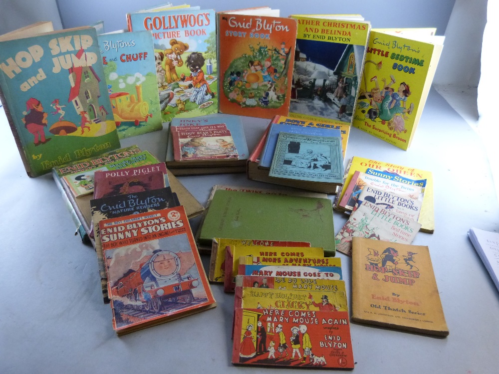 Quantity of books and paraphernalia by Enid Blyton to include Sunny Stories, Enid blyton Little