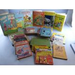 Quantity of books and paraphernalia by Enid Blyton to include Sunny Stories, Enid blyton Little