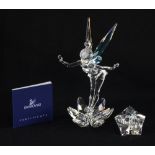 Swarovski crystal 2008 annual edition Tinkerbell from the limited Disney series in clear crystal