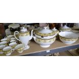 Wedgwood 'India' pattern dinner service,Few scratches on second and first course, rest okay, the