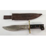 REVISED DESCRIPTION: A rare American Marine Corp knife signed Collins & Co Model 'Carsons