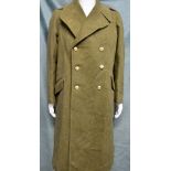 British army Green Khaki overcoat