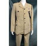 Beige military uniform