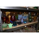 Collection of glassware