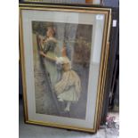 W.Coleman 'Pears print, Eugene de Blaas print and two other prints (some a/f)