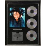 Texas BPI 5x Platinum CD's, presented to Sharleen Spiteri to recognise sales in the United Kingdom