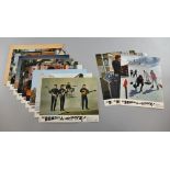 The Beatles, Help (1965) complete set of 12 French colour cinema stills (8 1/4x 10 3/4) with