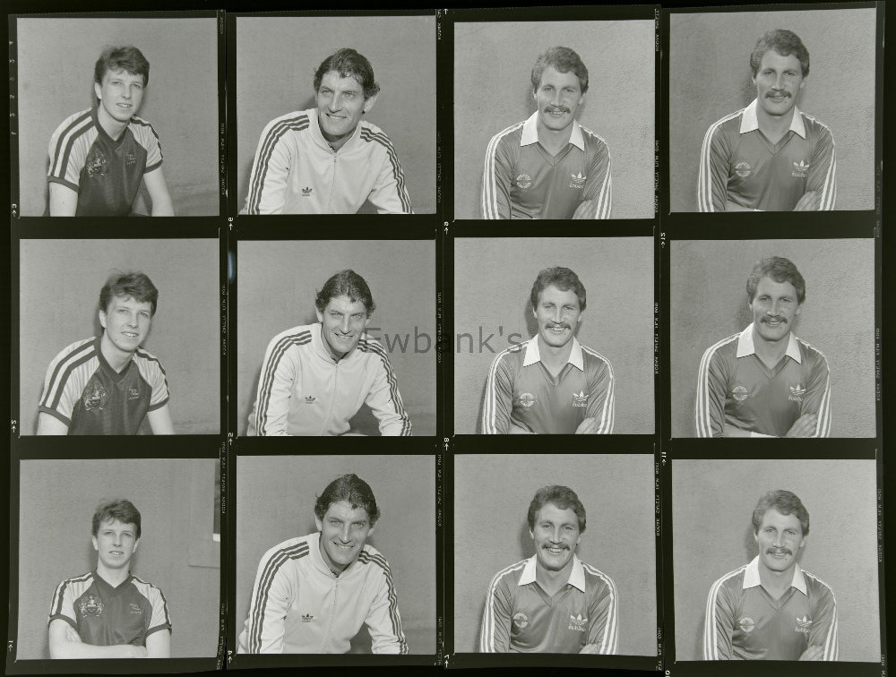 300+ Black & White negatives, mainly football including, Graeme Sharp, Donald McKay, Frank