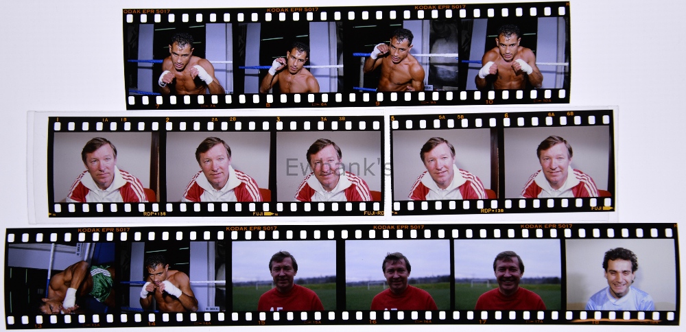 35+ Negatives of Sir Alex Ferguson, former Manchester United Football manager, by Harry Goodwin,