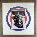 Phil Daniels, Quadrophenia signed photograph in a framed display, 27 x 27 inches71 x 71cm