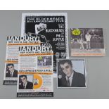 Ian Dury 30th Anniversary CD/DVD of New Boots & Panties!!, two printed promo flyers & photocopies of