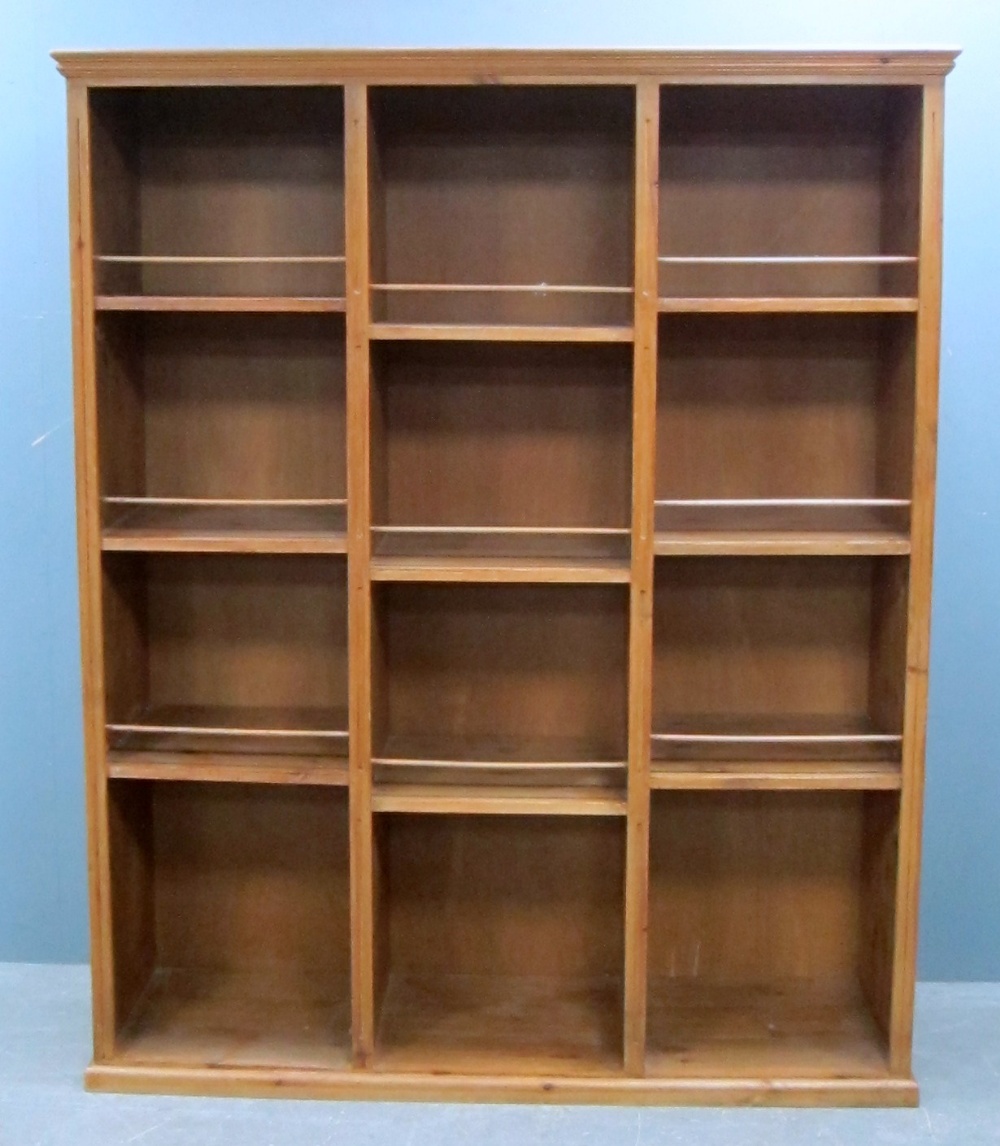 REVISED ESTIMATE Pine bookcase