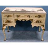 REVISED ESTIMATE Painted dressing table in the Japanese manner