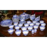 Collection of Copeland Spode Italian pattern tea and dinner ware (58 pieces)