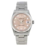 ROLEX - a lady's Oyster Perpetual Datejust 31 bracelet watch. Reference 78274, serial F622130.