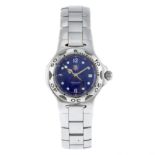 TAG HEUER - a lady's Kirium bracelet watch. Reference WL1316, serial BT7286. Signed quartz movement.