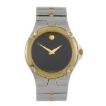 MOVADO - a gentleman's Museum Sports Edition bracelet watch. Reference 84-G1-1892-A012-11/002,