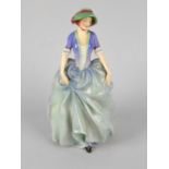 A Royal Doulton bone china figurine, 'Vanessa' HN1836, 7.5 (19cm) high. (s/d). Name of figure has