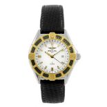 BREITLING - a lady's J Class wrist watch. Reference D52063, serial 11559. Signed quartz movement.