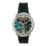 BULOVA - a gentleman's Accutron Spaceview wrist watch. Numbered M7 1-528440. Signed electronic