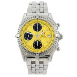 BREITLING - a limited edition gentleman's Chronomat Vitesse chronograph bracelet watch. Number