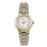 BAUME & MERCIER - a lady's Riviera bracelet watch. Reference 5231.038, serial 1467871. Signed quartz