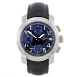 BAUME & MERCIER - a gentleman's Capeland chronograph wrist watch. Reference MV045216, serial