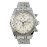 BREITLING - a gentleman's Chronomat Evolution chronograph bracelet watch. Circa 2005. Reference