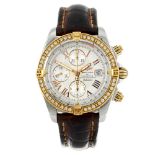 BREITLING - a gentleman's Chronomat Evolution chronograph wrist watch. Reference C13356, serial