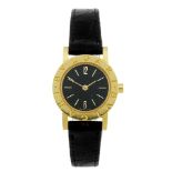 BULGARI - a lady's Bulgari wrist watch. 18ct yellow gold case. Reference BB 23 GL, serial F11827.
