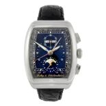 DUBEY & SCHALDENBRAND - a gentleman's Gran' Chrono Astro chronograph wrist watch. Stainless steel