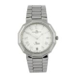 BAUME & MERCIER - a gentleman's Riviera bracelet watch. Stainless steel case. Reference MV045165,