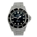 ROLEX - a gentleman's Oyster Perpetual Submariner bracelet watch. Circa 1991. Stainless steel case
