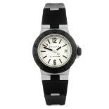 BULGARI - a lady's Aluminium wrist watch. Aluminium case with rubber bezel. Reference AL 29 A,